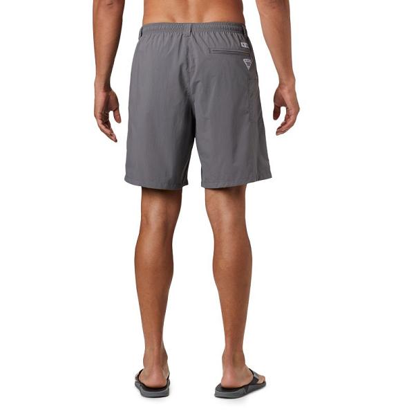 Columbia PFG Backcast III Shorts Grey For Men's NZ53081 New Zealand